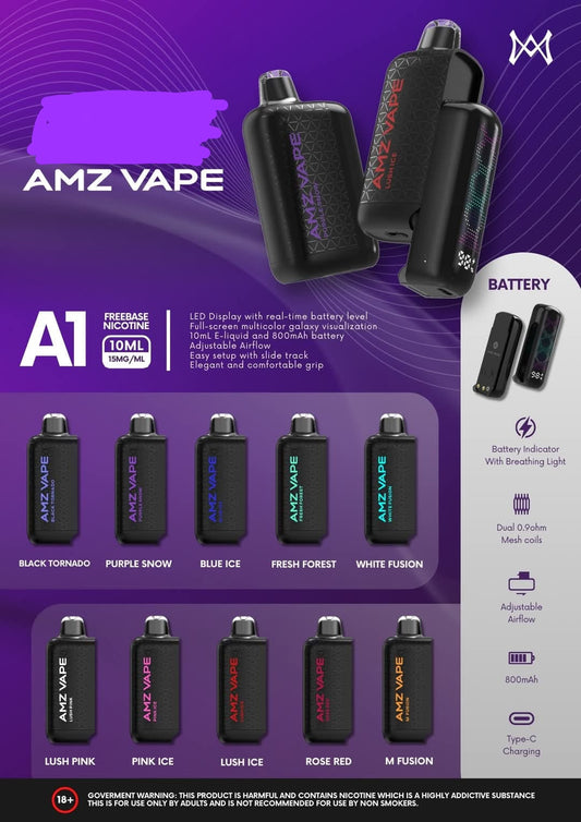 AMZ VAPE A1 PREFILLED POD & DEVICE