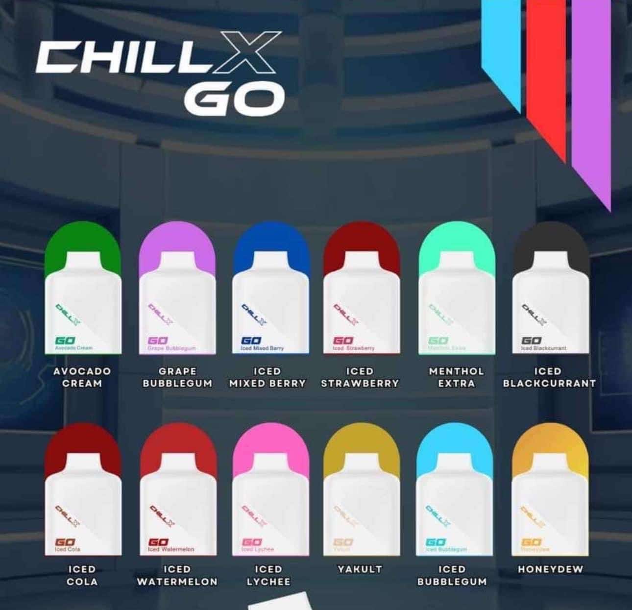 Chillax Vape Flavors Chillax Disposable Vape Device Chillax Shake 22000 Puffs YALLA VAPE Chillax Vape Flavors Chillax Disposable Vape Device Chillax Shake 22000 Puffs YALLA VAPE