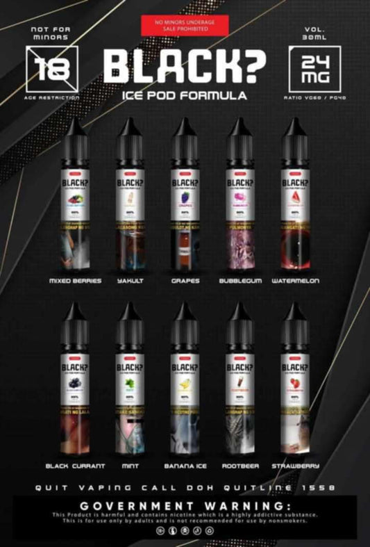 BLACK ICE POD FORMULA 24MG