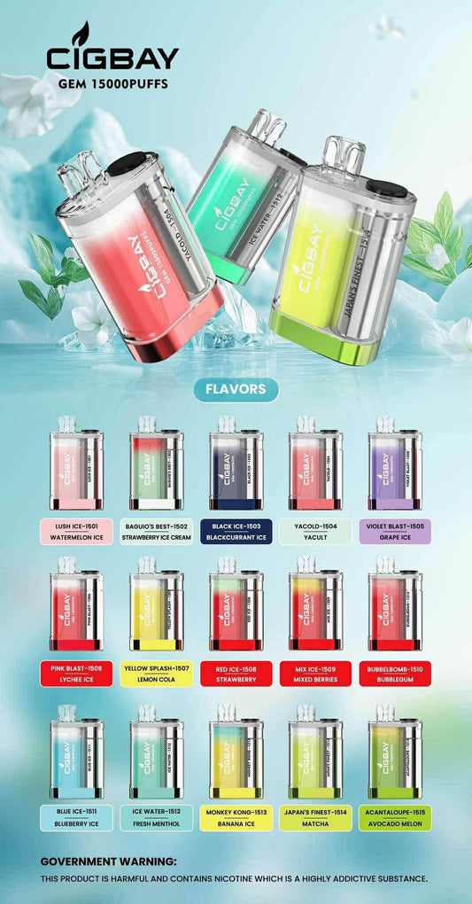 CIGBAY GEM 15000PUFFS