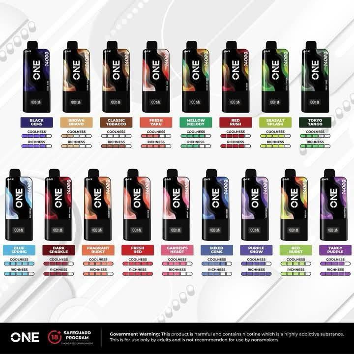 ONE BAR V1 14K PUFFS