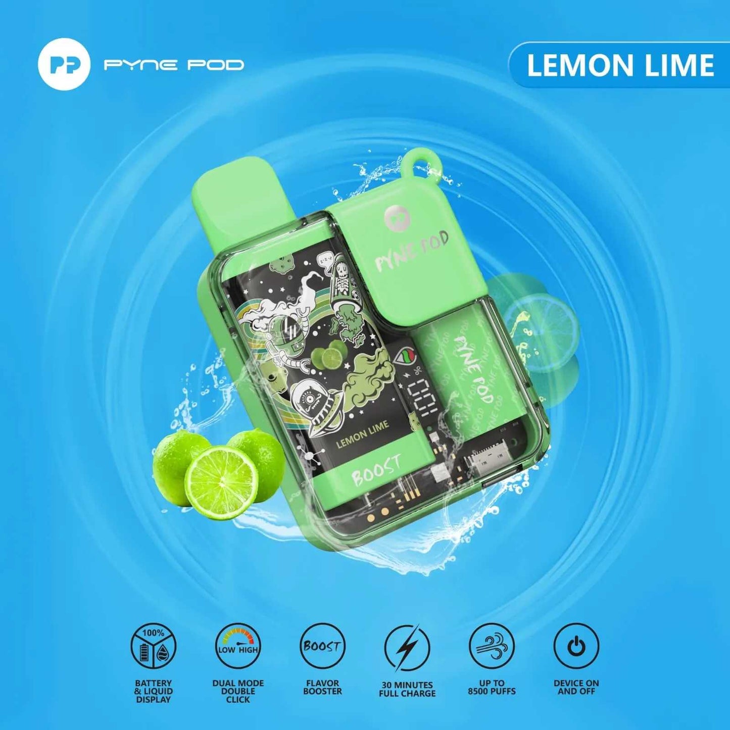 PYNE POD BOOST 8500 Puffs Disposable Vape