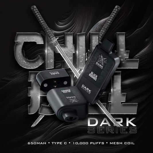 CHILL BILL PODS and Battery Dark Series 10,000 PUFFS