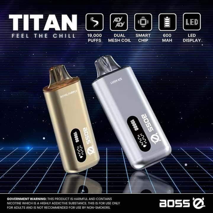 BOSS TITAN 19K PUFFS