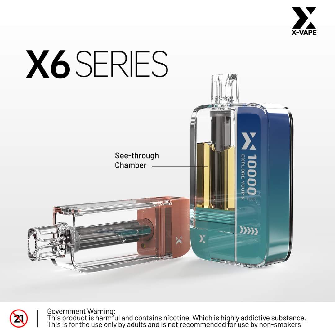 X-VAPE X6 SERIES – OX VAPE MAKATI