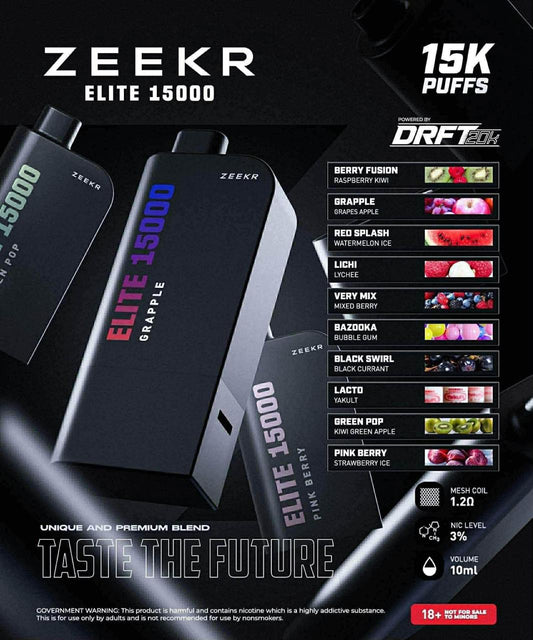 ZEEKR ELITE 15000 PUFFS V1