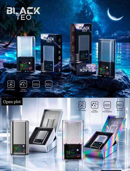 BLACK TEO V6 BATTERY (TRANSPARENT)