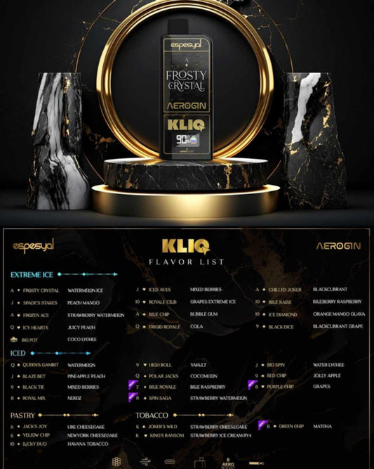 KLIQ 14000PUFFS (Aerogin * espesyal)